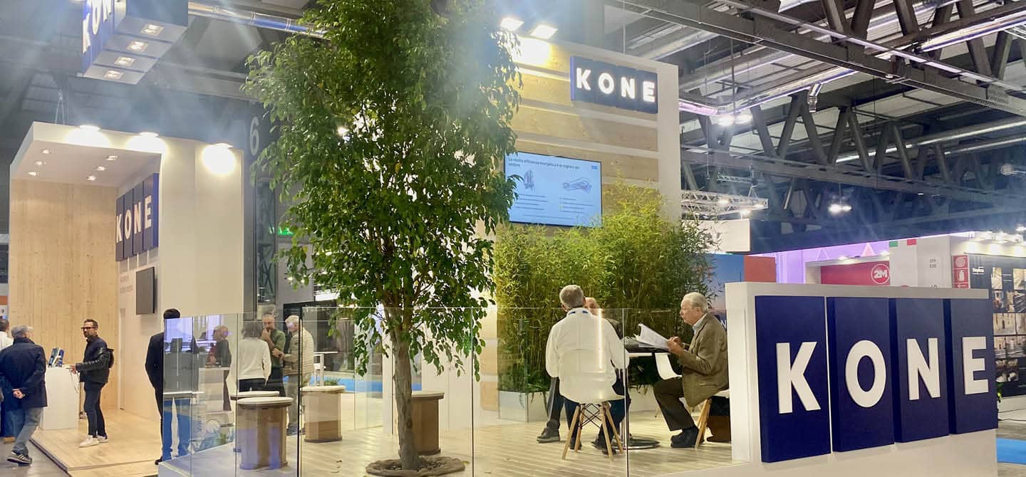 KONE participa na Global Elevator Exhibition em Milão