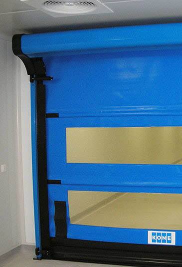 KONE hermetic doors can be customized for example for medical centers’ needs.