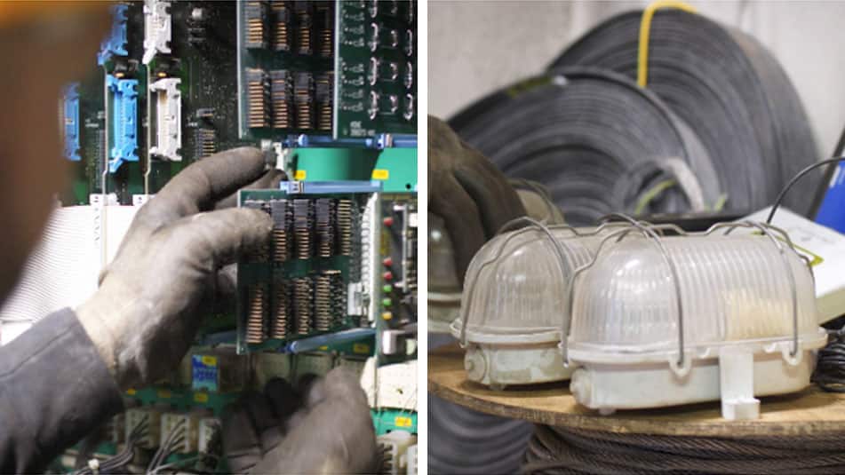 As soluções digitais estão a ajudar a criar mercados para os componentes recuperados e estamos a trabalhar para garantir a rastreabilidade dos materiais.